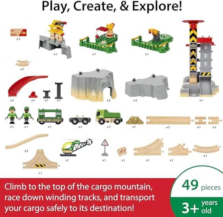 Productafbeelding Brio Cargo Mountain Set