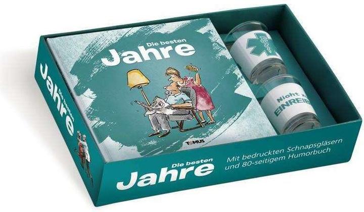 Produktbild Die besten Jahre (2x, Schnapsgläser + Shotgläser)