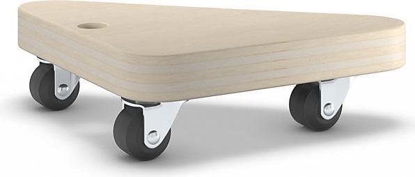 Image du produit kaiserkraft Rouleau de transport en plaque multiplex (100 kg)