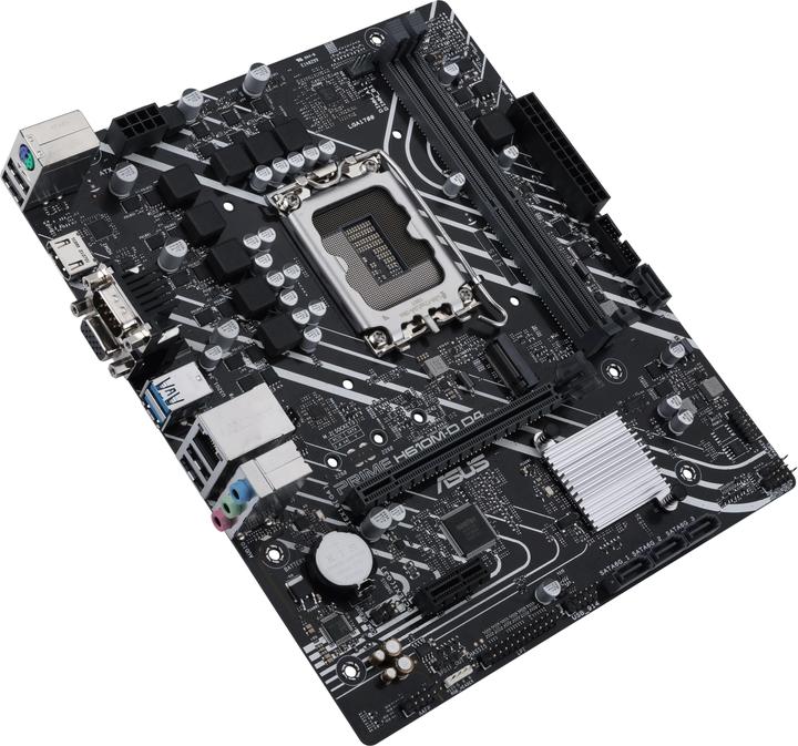 Image du produit ASUS PRIME H610M-D D4 (LGA 1700, Intel H610, mATX)