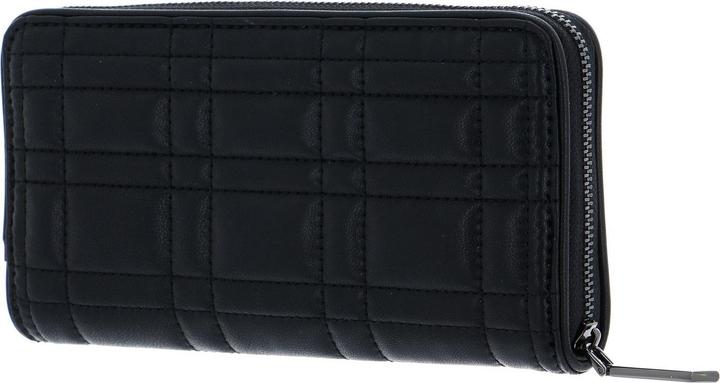 Actual product image Calvin Klein Re-Lock Quilt Zip Around Wallet L CK Black