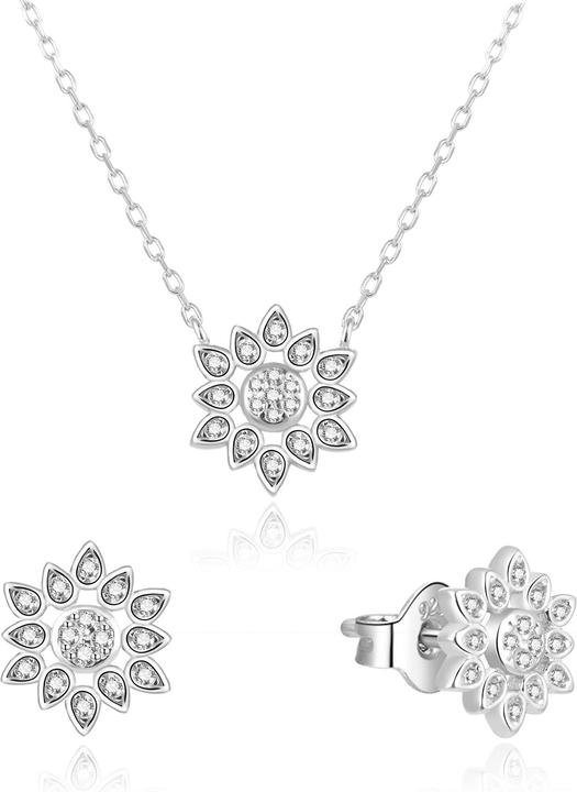 Produktbild Beneto Playful set of jewelry made of silver AGSET239L (necklace, earrings)