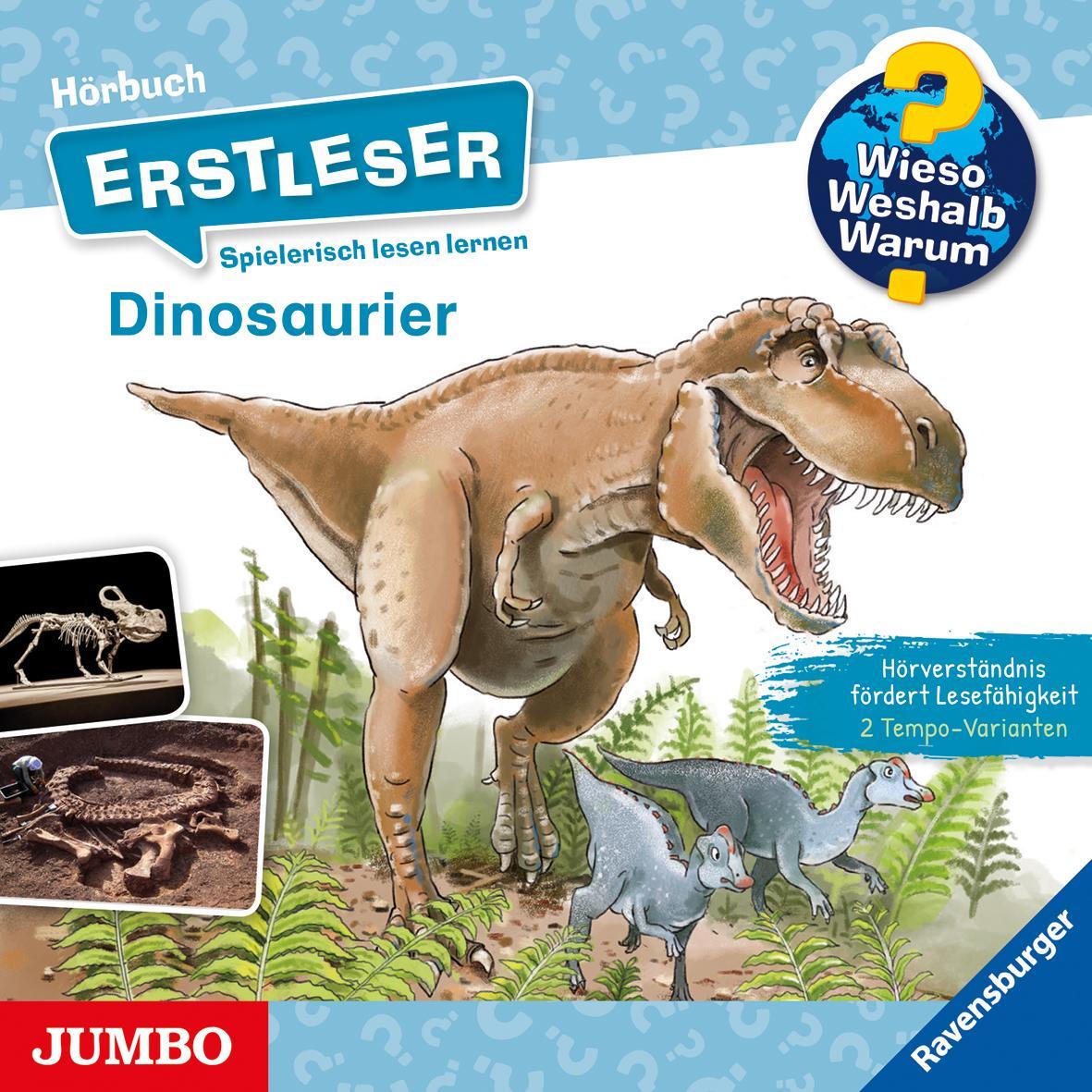 WiesoWeshalbWarum Erstleser - Dinosaurier, Hörbücher