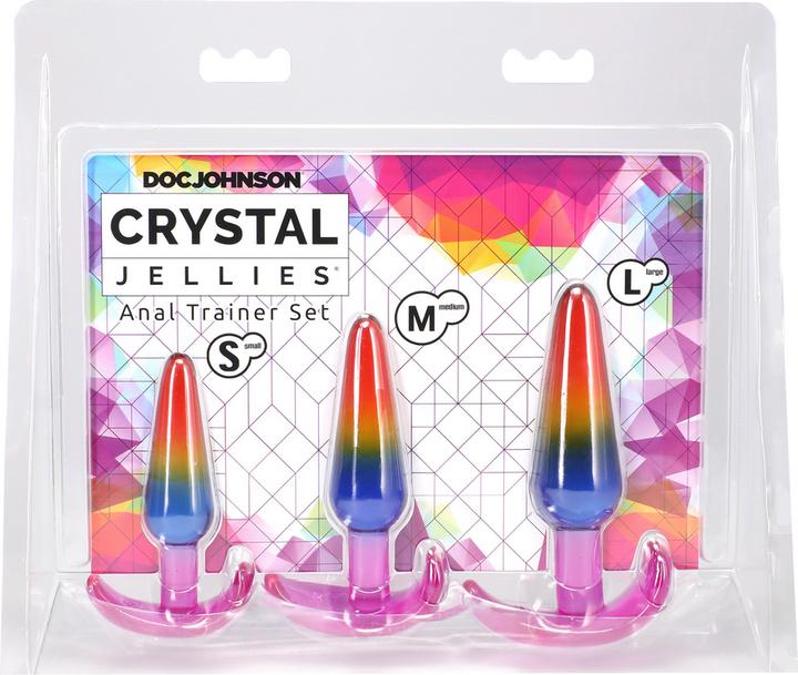 Immagine prodotto Doc Johnson Anal Trainer Set - S/M/L - Rainbow