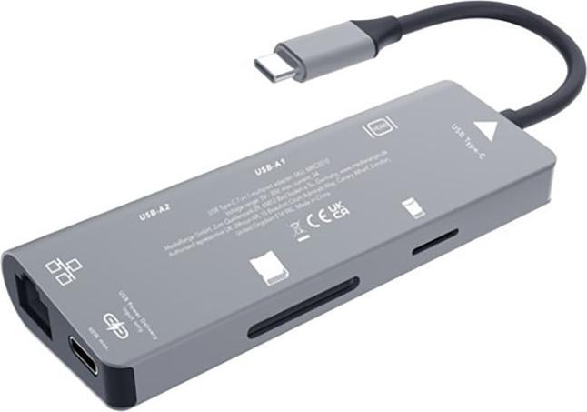 Produktbild MediaRange MRCS510 (USB-C, 7 Ports)