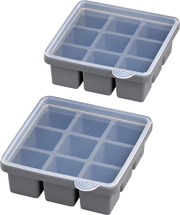APS Eiswürfelform, 2er-Set, je 9 Eiswürfel