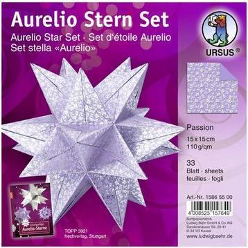 Actual product image Ursus Paper decoration Aurelio star small