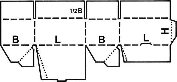 Produktbild eurokraft basic Faltkarton (50 x)