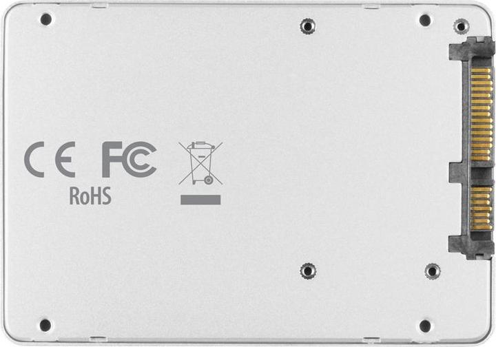 Actual product image Axagon RSS-M2SD Enclosure for M.2 SATA SSDs up to 2280 - Aluminium (M.2 2280)