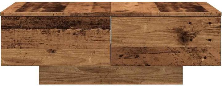 Actual product image vidaXL Couchtisch Beistelltisch Wohnzimmertisch Kaffeetisch Altholz-Optik (90 x 60 x 31 cm)