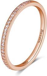 Actual product image Rosato Minimalist bronze ring with Allegra RZA030 zircons - Circuit: 50 mm (50)