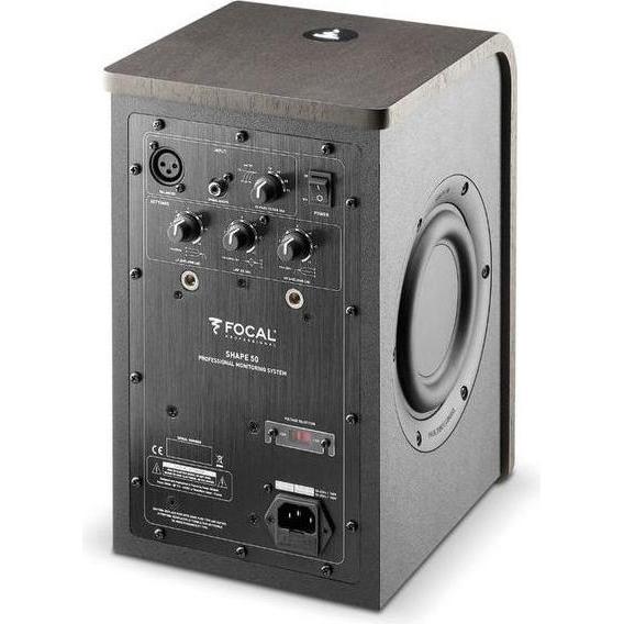 Thumbnail - Focal Shape 50 (Aktiv, 1 Stk., 1x 85 W), Monitor Lautsprecher, Schwarz, Beige, Grau