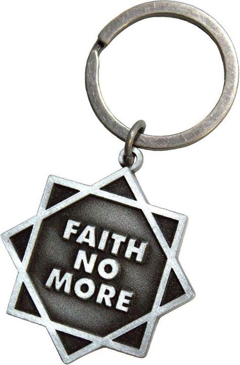 Produktbild Faith No More Emaille Schlüsselanhänger Stern