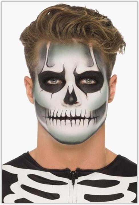 Actual product image Smiffys Glow in the Dark Skeleton Makeup Kit