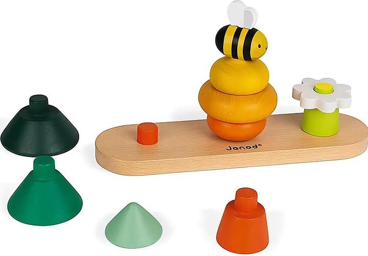 Actual product image Janod Stacking toys forest