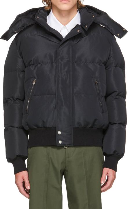 Actual product image Alexander McQueen Wool Blend Padded Bomber (48)