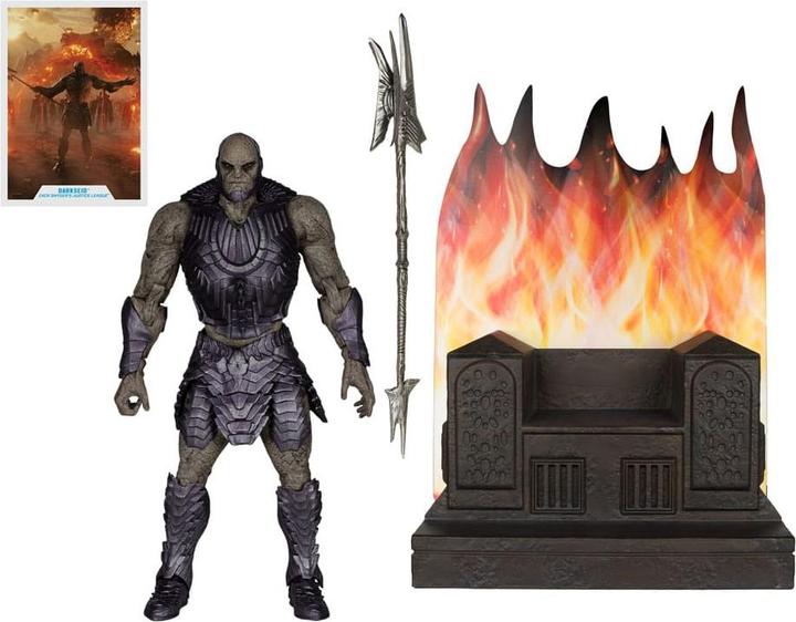 Produktbild McFarlane Zack Snyder's Justice League DC Multiverse Mega Actionfigur Darkseid with Throne (Gold Label) 24 cm