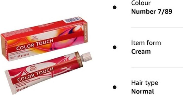 Image du produit Wella Color Touch Rich Naturals (7/89 blond moyen blond perle-cendre)