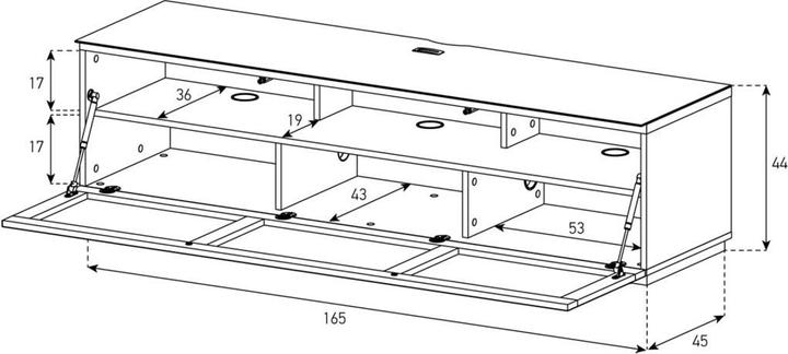 Produktbild Sonorous Sta260t (165 x 45 x 44 cm)