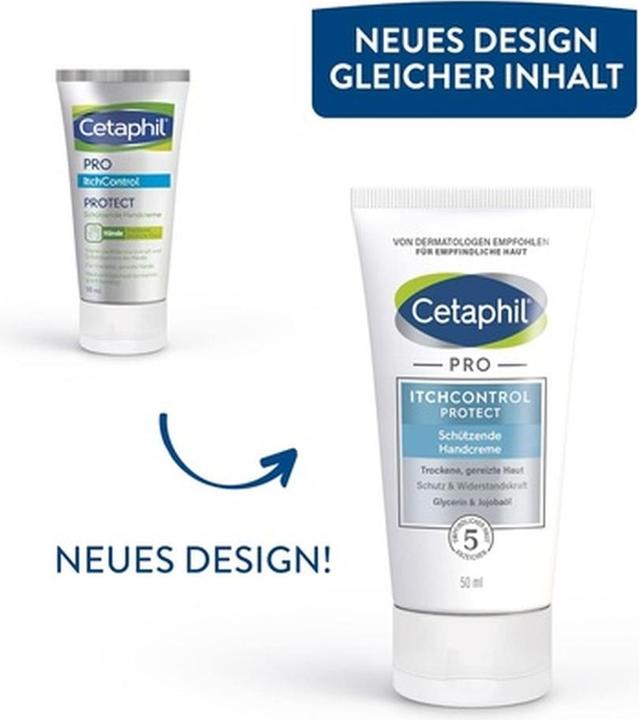 Actual product image Cetaphil Pro Itch Control Hand Cream, 50 ml Cream (50 ml)