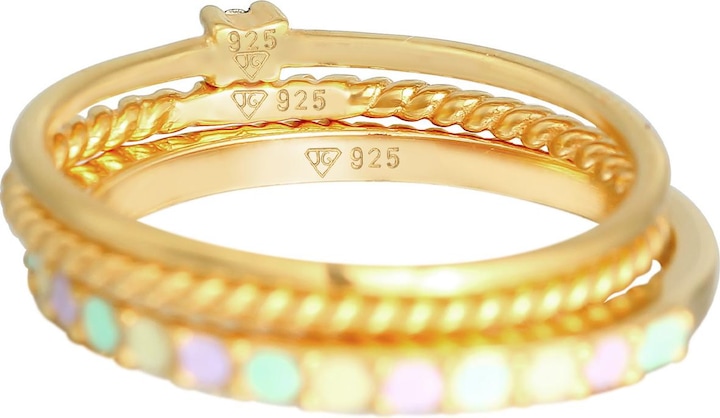 Produktbild Elli Bandring, Ring Set (54, 925 Silber)