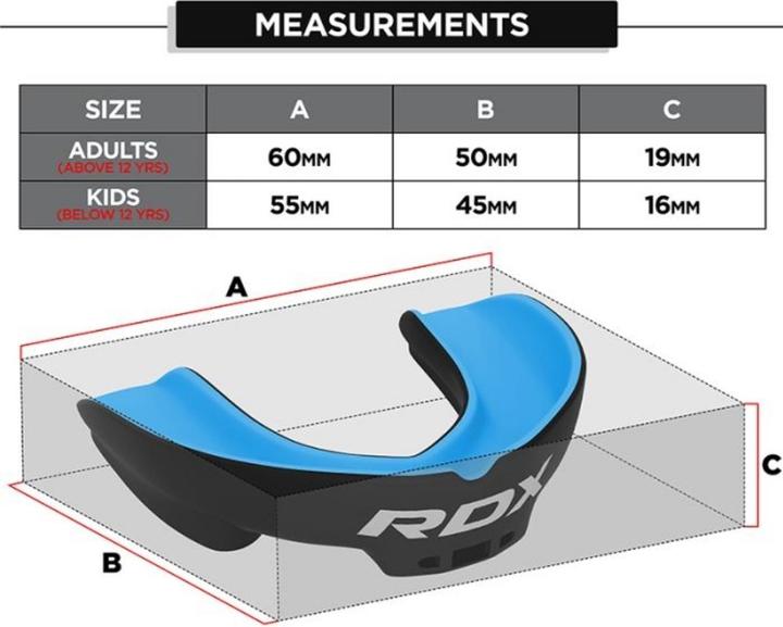 Produktbild Rdx Mundschutz Junior unter 12 Jahren (One Size)
