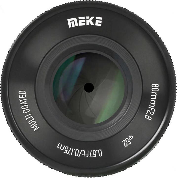 Actual product image Meike MK 60 F2.8 Canon EF M mount (Canon EF-M)