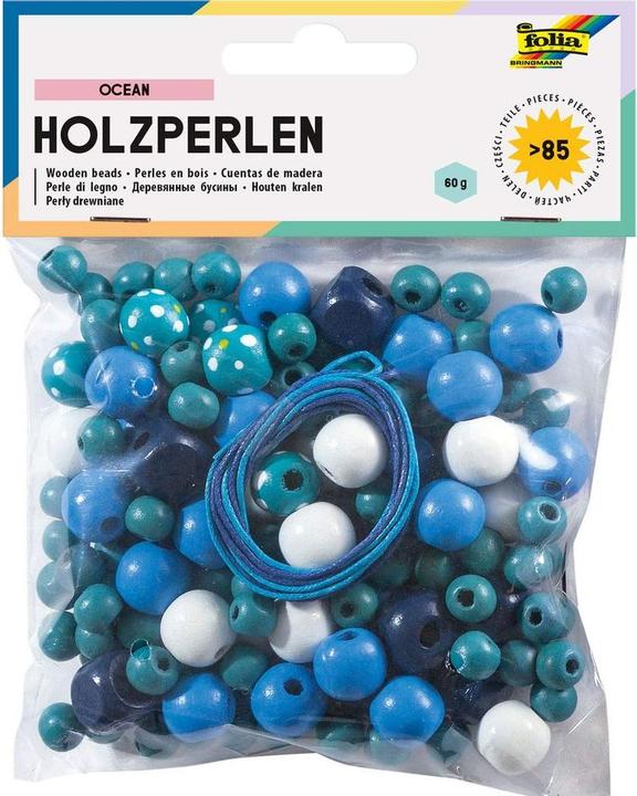 Produktbild Folia Holzperlen