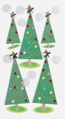 Produktbild Heyda Weihnachtssticker Weihnachtsbäume