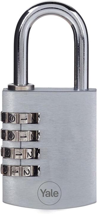Produktbild Yale Y151B/40/130/1 Vorhängeschloss 40 mm Silber Zahlenschloss