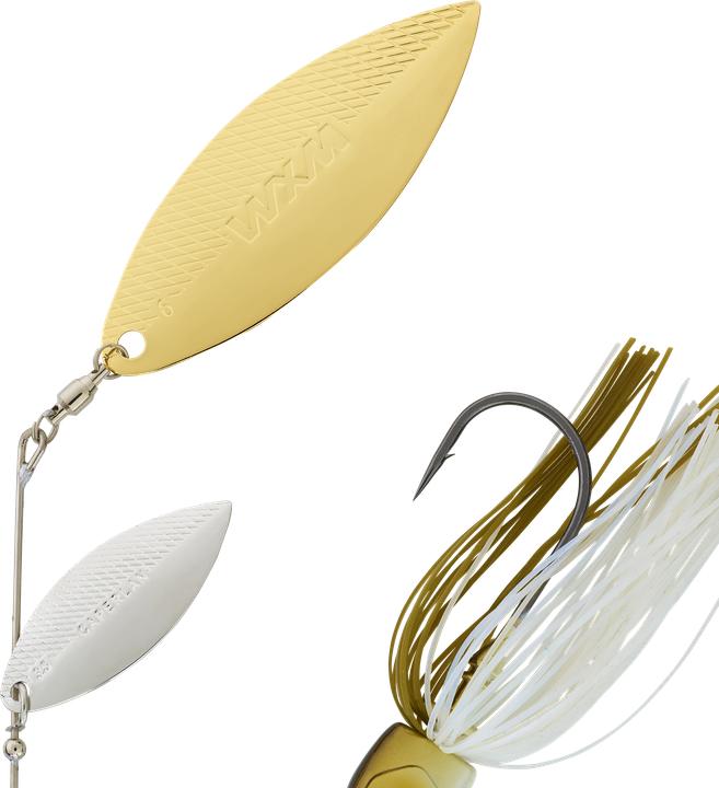 Immagine prodotto Caperlan Esca metallica spinnerbait vibrazione (15.60 cm)