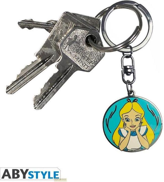 Actual product image ABYstyle ALICE - Porte-Cles Metal - Alice