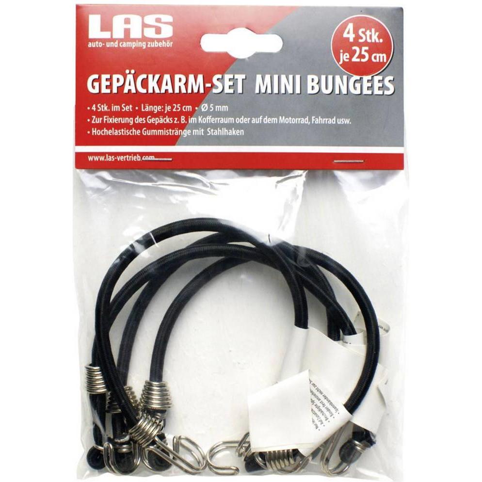 Thumbnail - LAS, Spanngurt + Ladungssicherung, Gepäckarm Set Mini Bungees