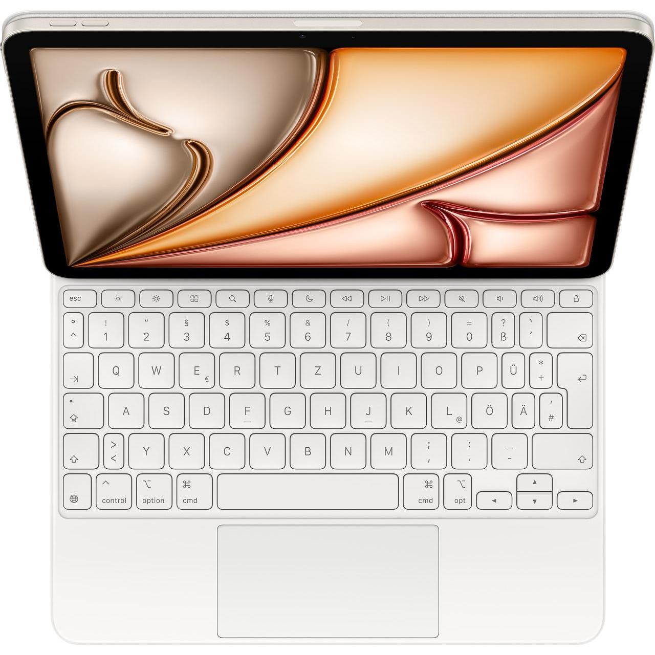 Apple Magic Keyboard (DE, iPad Air 11 2024 (M2), iPad Air 2020 (4. Gen), iPad Air 2022 (5. Gen)), Ta
