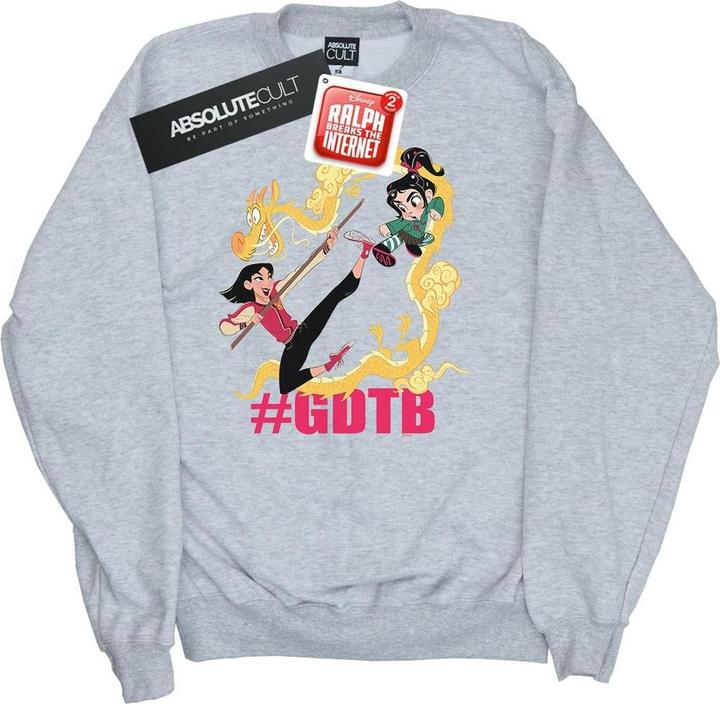 Immagine prodotto Disney Wreck It Ralph Mulan And Vanellope Felpa Uomo (4XL)