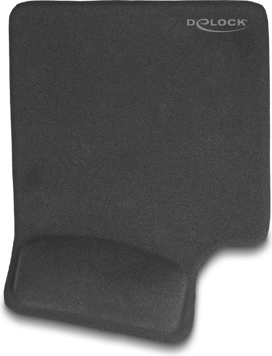Actual product image Delock Ergonomic mouse pad with gel palm rest left-handed black
