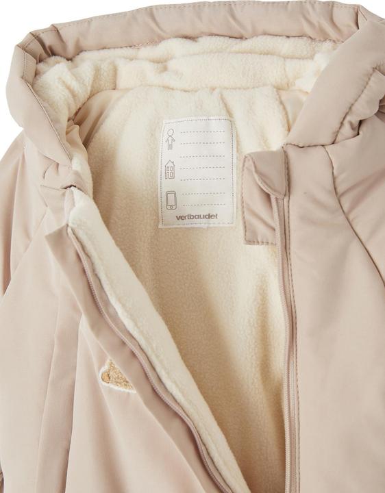 Actual product image Vertbaudet Baby Winter-Overall mit Fleecefutter, Wattierung Recycling-Polyester (62)
