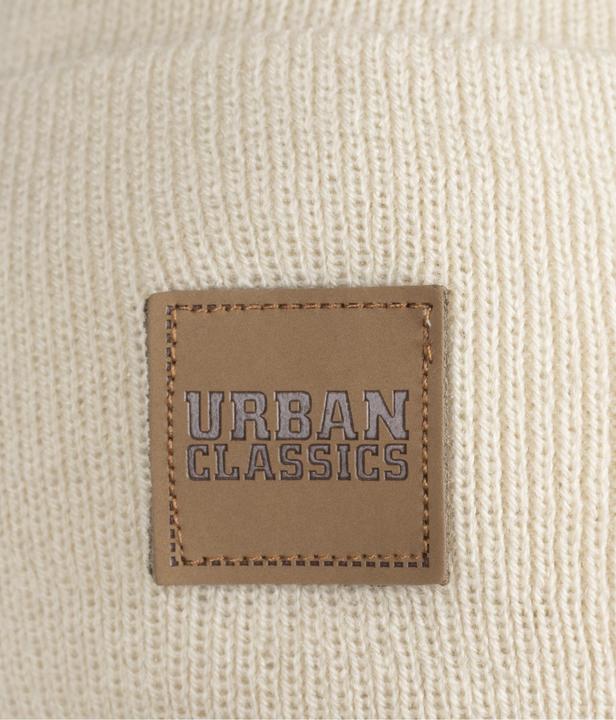 Image du produit Urban Classics Bonnet long Leatherpatch (Taille unique)