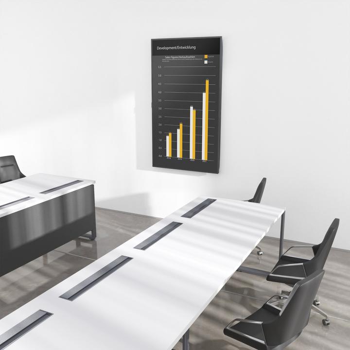 Immagine prodotto Hama Supporto da parete per TV, formato verticale e orizzontale, 203 cm (80") fino a 50 kg (Muro, 80", 50 kg)