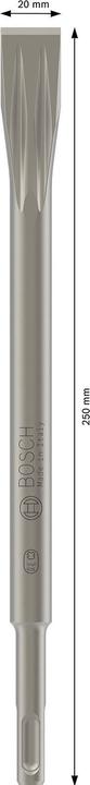 Produktbild Bosch Professional Zubehör PRO SDS plus-5C Flachmeissel, 20 x 250 mm