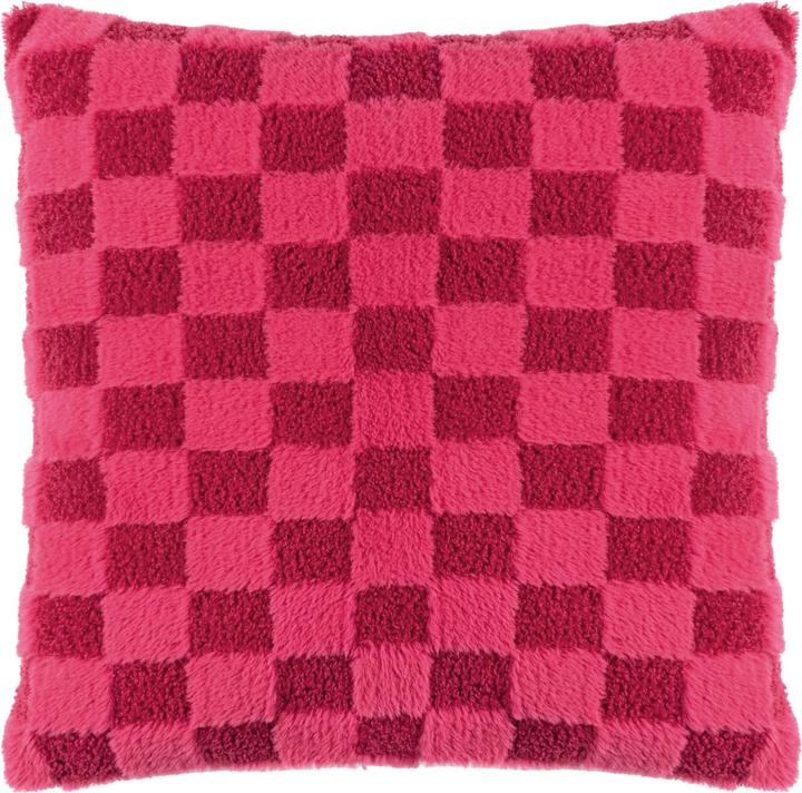 Heya Home Kissenhülle Check It Bouclé Fleece (45 x 45 cm)