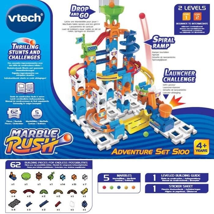 Produktbild VTech Marble Rush - Abenteuerset S100 Kugelbahn