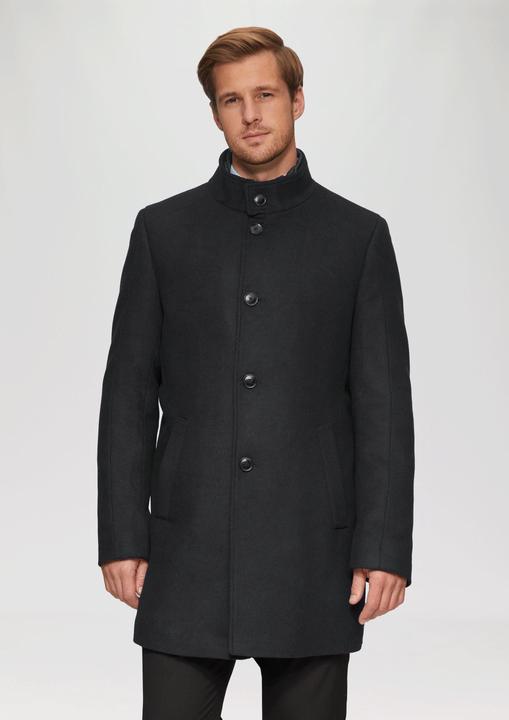 Actual product image S.Oliver Outdoor-Mantel Mantel aus Wollmix mit fixiertem Stepp-Einsatz