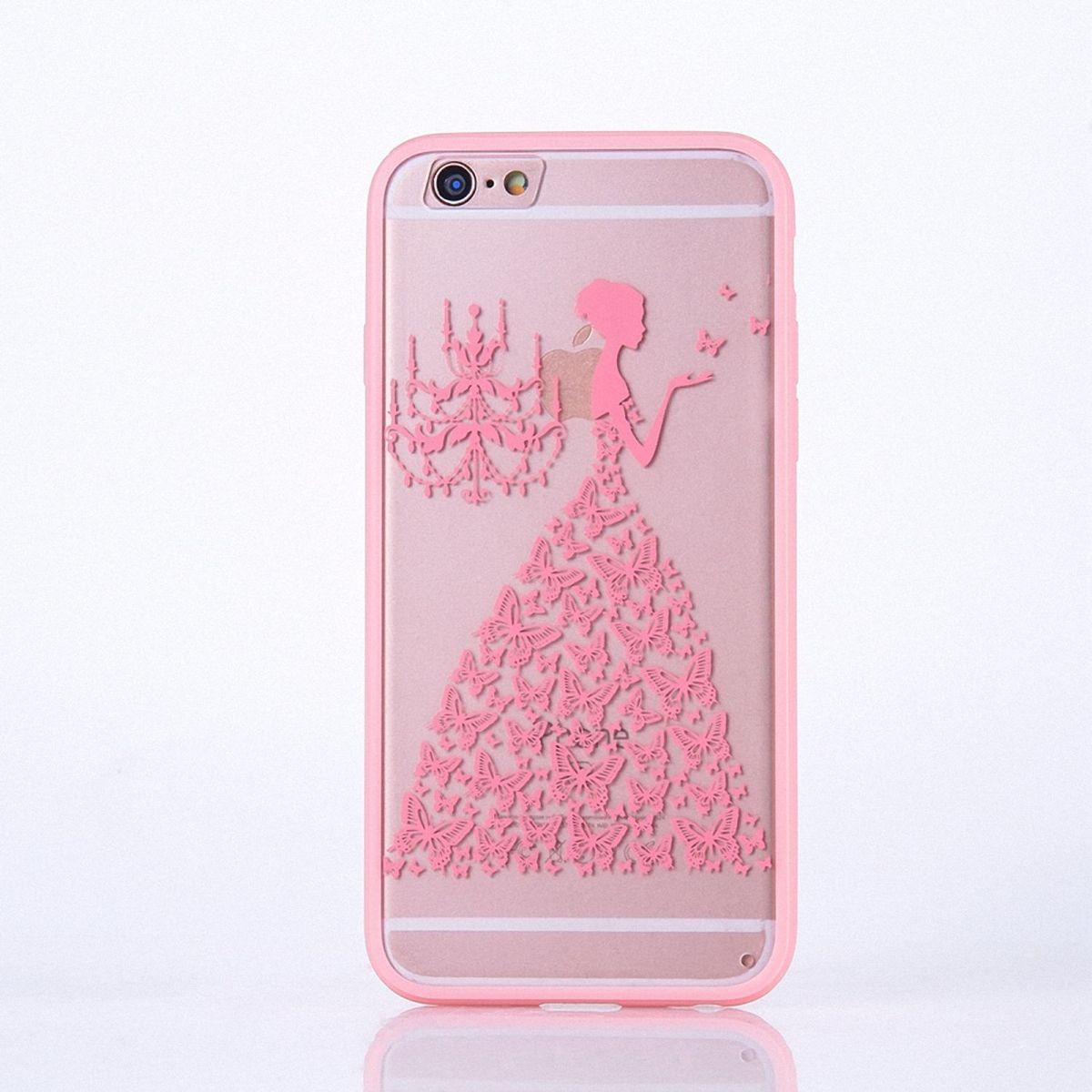 König Design Apple iPhone SE 2022 Handyhülle Mandala Case Cover Schutzhülle Motiv Bumper Rosa (Apple iPhone SE (3rd Gen)...