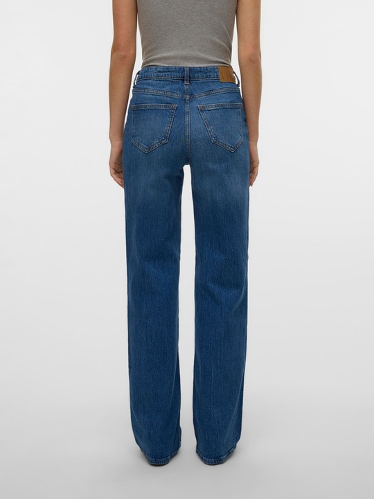 Actual product image Vero Moda VMMELISA Mid Rise Weiter Beinschnitt Jeans Weit geschnitten (W29/L32)