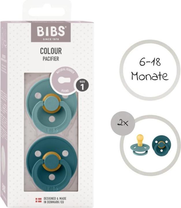 Actual product image Bibs Schnuller Schnuller - Colour 2er Pack - Island Sea (2x, 6 - 18 Months)