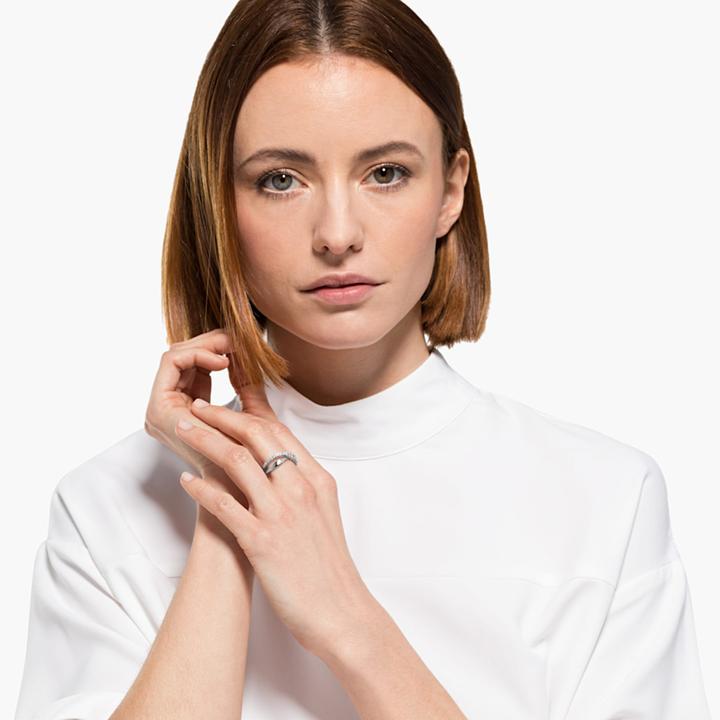 Immagine prodotto Swarovski Twist Rows Ring 55 (55)