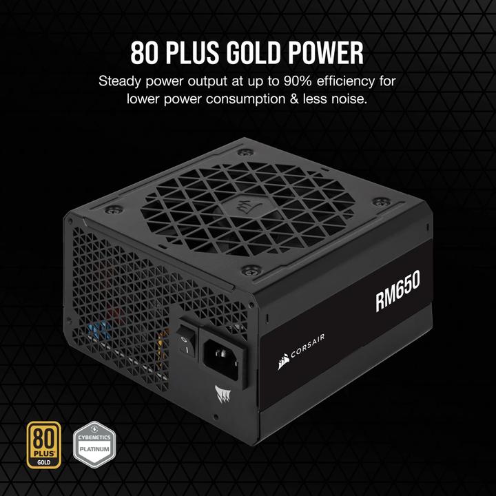 Actual product image Corsair RM650 (650 W)