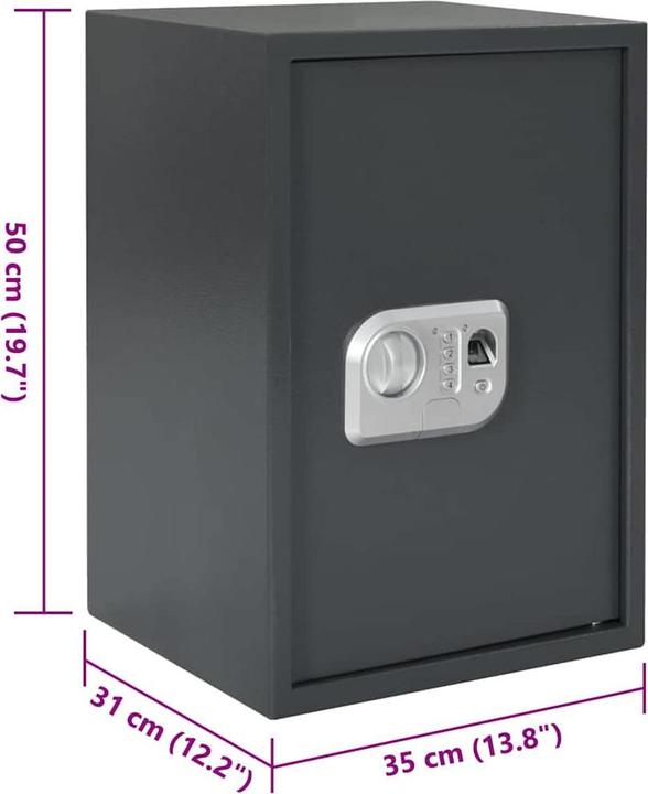 Produktbild vidaXL Digitaler Safe (54.35 l)