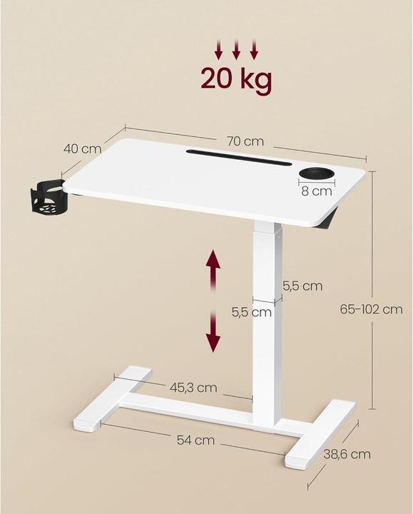 Image du produit Vasagle Lillian (70 x 40 x 102 cm)